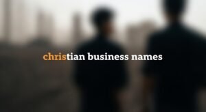 christian business names