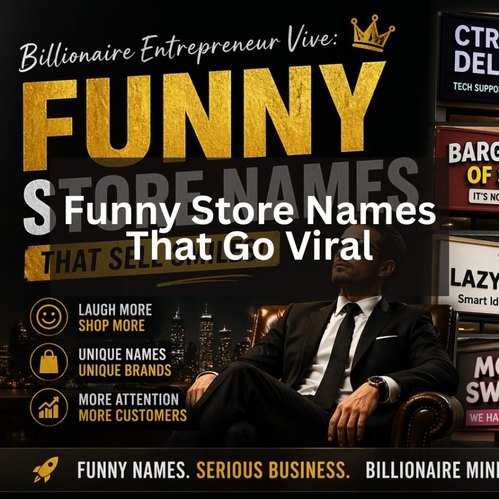 funny store names